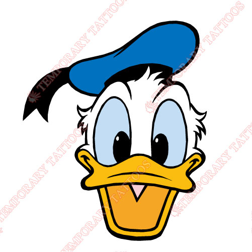 Donald Duck Customize Temporary Tattoos Stickers NO.742